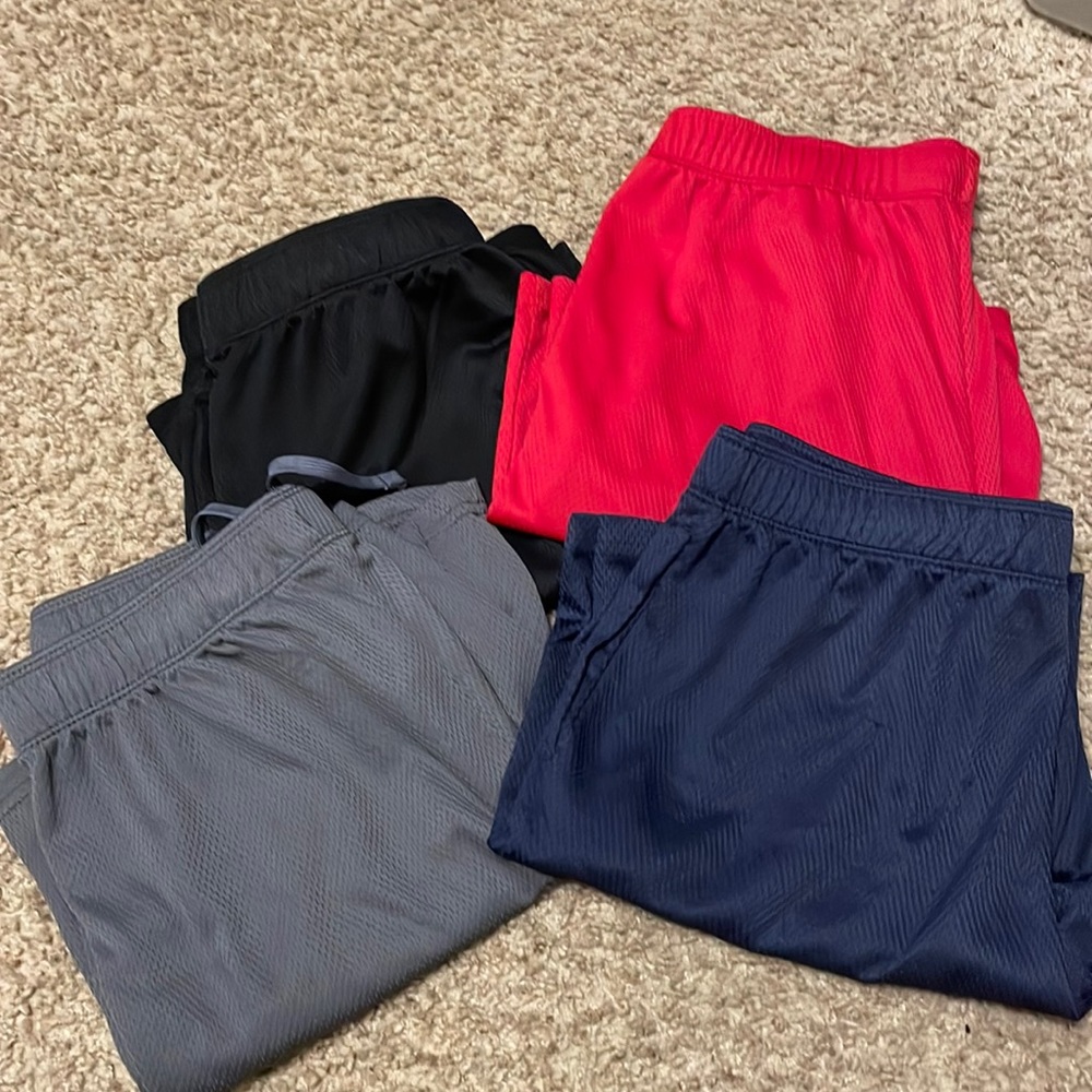 4 pairs boys athletic shorts